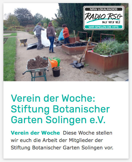 Verein der Woche von Radio RSG Verein der Woche von Radio RSG